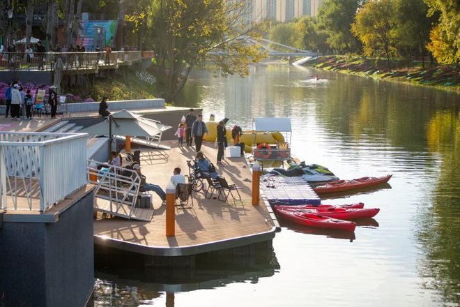 个爆火的citywalk线路就在这→OG网站人少、景美、免费！朝阳下一(图4)